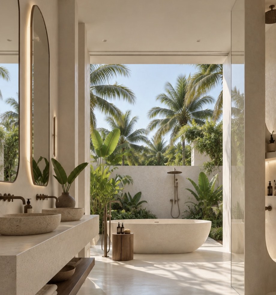 Garden bathroom
